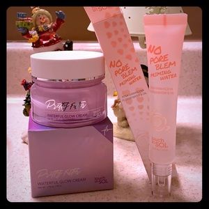 Touch in SOL glow cream and priming water